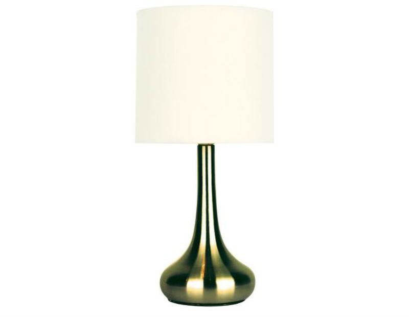 Lola Touch Lamp Antique Brass